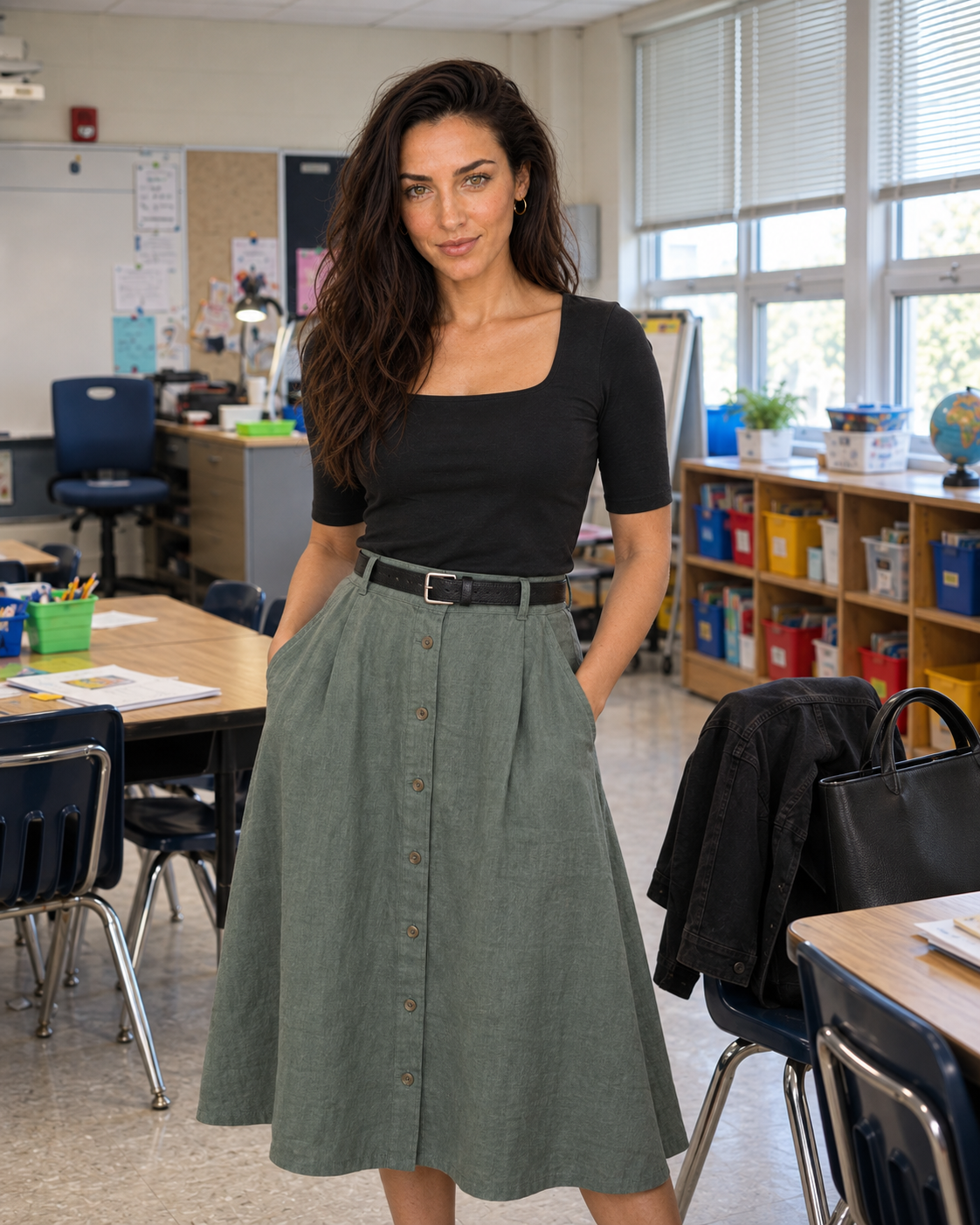 Green with a Sharp Edge · Classroom · tighter authority