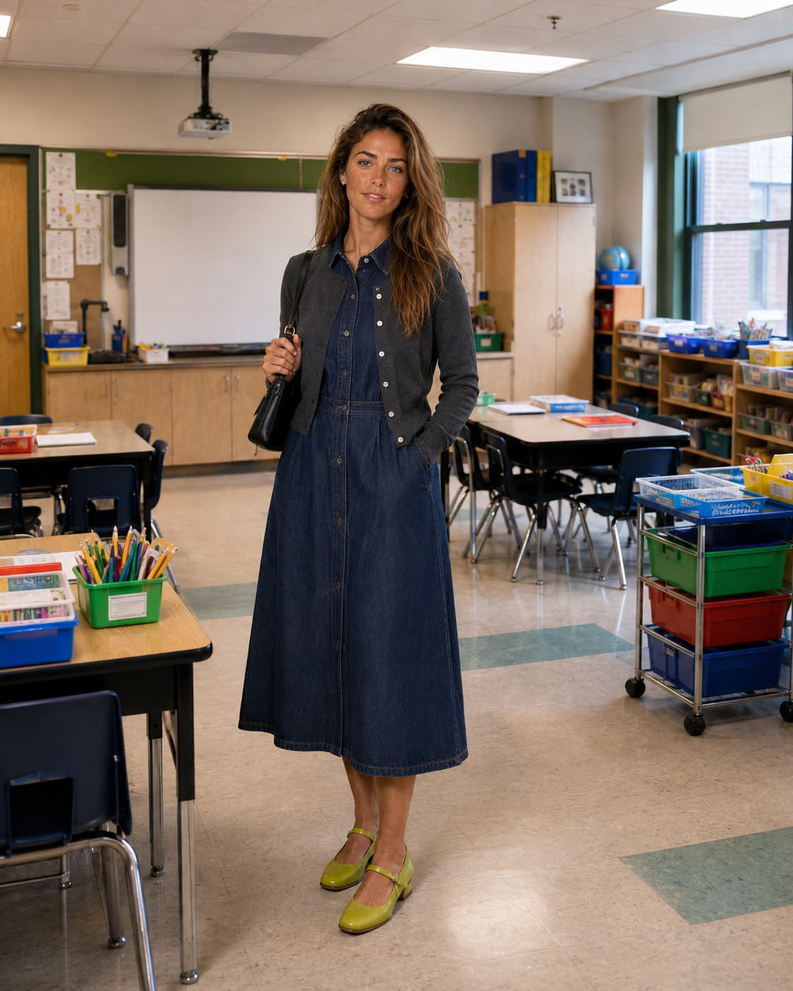 Ink Column, Citron Step · Classroom · environmental authority